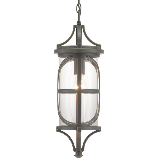 PROGRESS LIGHTING P550041-020 Antique Bronze Morrison Collection One-Light Hanging Lantern