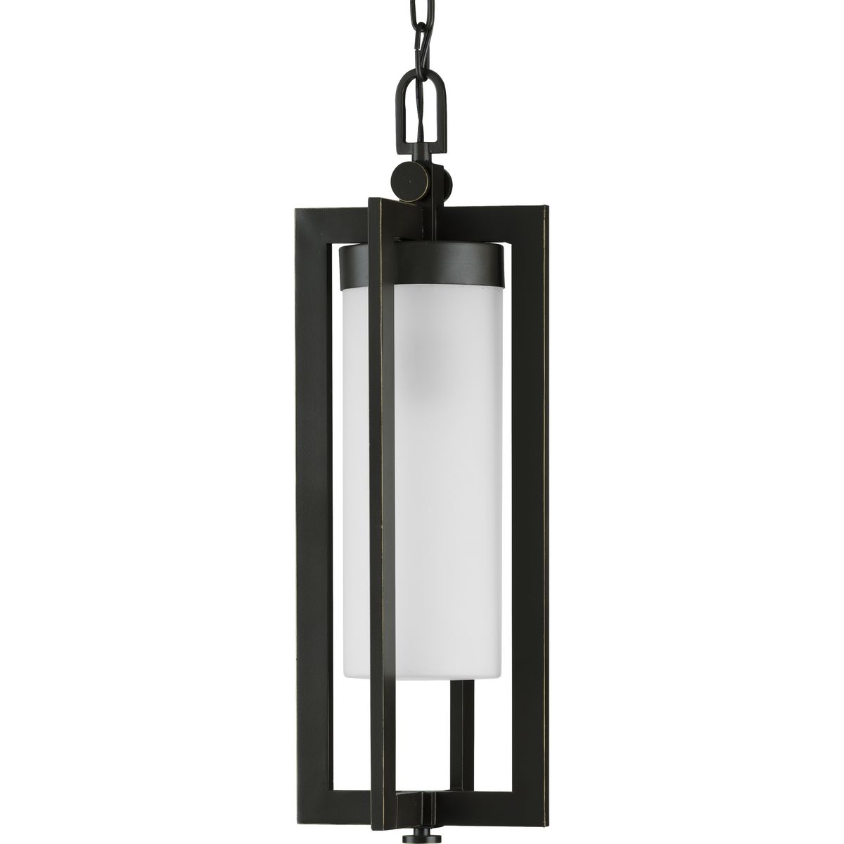 PROGRESS LIGHTING P550044-108 Oil Rubbed Bronze Janssen Collection Oil Rubbed Bronze One-Light Hanging Lantern