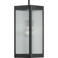 PROGRESS LIGHTING P550047-031 Matte Black Felton Collection Black One-Light Hanging Lantern