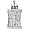 PROGRESS LIGHTING P550068-135 Stainless Steel Barlowe Collection Stainless Steel One-Light Hanging Lantern