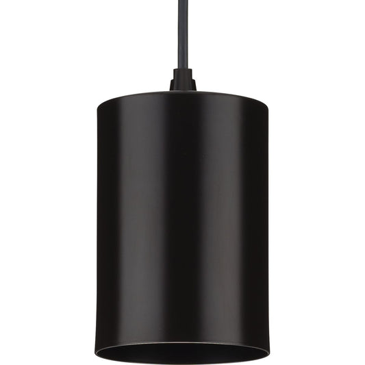 PROGRESS LIGHTING P550099-020-30 Antique Bronze 5" Antique Bronze LED Outdoor Aluminum Cylinder Cord-Mount Hanging Light