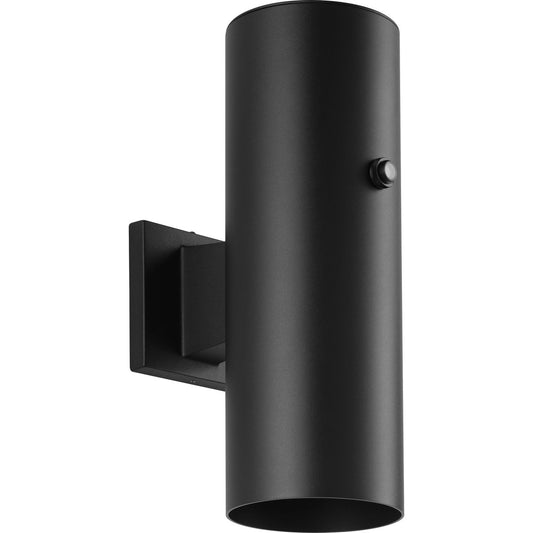 PROGRESS LIGHTING P550102-031-30 Black 5" Black LED Outdoor Aluminum Up/Down Wall Mount Cylinder with Photocell
