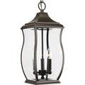 PROGRESS LIGHTING P5504-108 Oil Rubbed Bronze Township Collection Three-Light Hanging Lantern