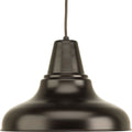 PROGRESS LIGHTING P5551-20 Antique Bronze District Collection One-Light Large Hanging Lantern