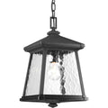 PROGRESS LIGHTING P5559-31 Textured Black Mac Collection One-Light Hanging Lantern