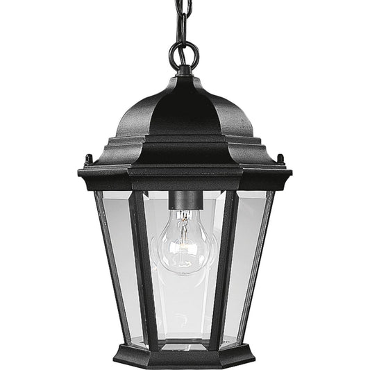 PROGRESS LIGHTING P5582-31 Textured Black Welbourne Collection One-Light Hanging Lantern