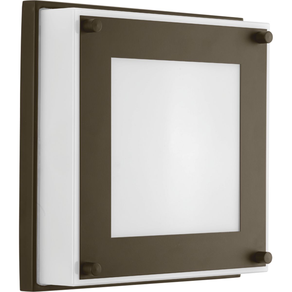 PROGRESS LIGHTING P560001-129-30 Architectural Bronze Anson Collection LED Indoor/Outdoor Wall Sconce