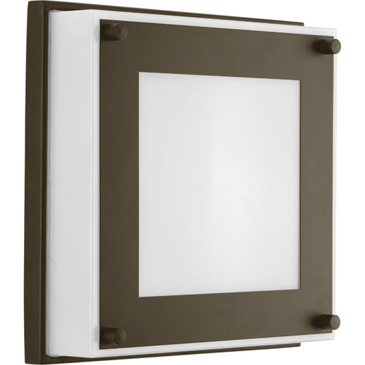 PROGRESS LIGHTING P560001-129-30 Architectural Bronze Anson Collection LED Indoor/Outdoor Wall Sconce