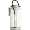 PROGRESS LIGHTING P560004-135 Stainless Steel Union Square Collection One-Light Small Wall-Lantern