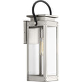 PROGRESS LIGHTING P560005-135 Stainless Steel Union Square Collection One-Light Medium Wall-Lantern