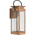 PROGRESS LIGHTING P560006-169 Antique Copper Union Square One-Light Large Antique Copper Urban Industrial Outdoor Wall Lantern