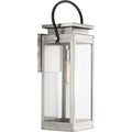 PROGRESS LIGHTING P560006-135 Stainless Steel Union Square Collection One-Light Large Wall-Lantern