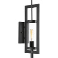 PROGRESS LIGHTING P560035-031 Textured Black McBee Collection One-Light Medium Wall Lantern