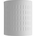 PROGRESS LIGHTING P560044-030 White One-light Outdoor Ceramic Wall Sconce
