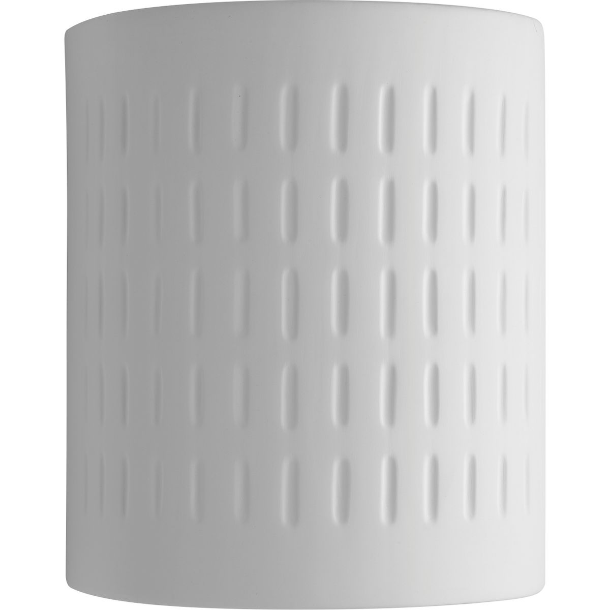 PROGRESS LIGHTING P560044-030 White One-light Outdoor Ceramic Wall Sconce