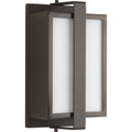 PROGRESS LIGHTING P560045-129 Architectural Bronze Diverge Collection One-Light Small Wall Lantern