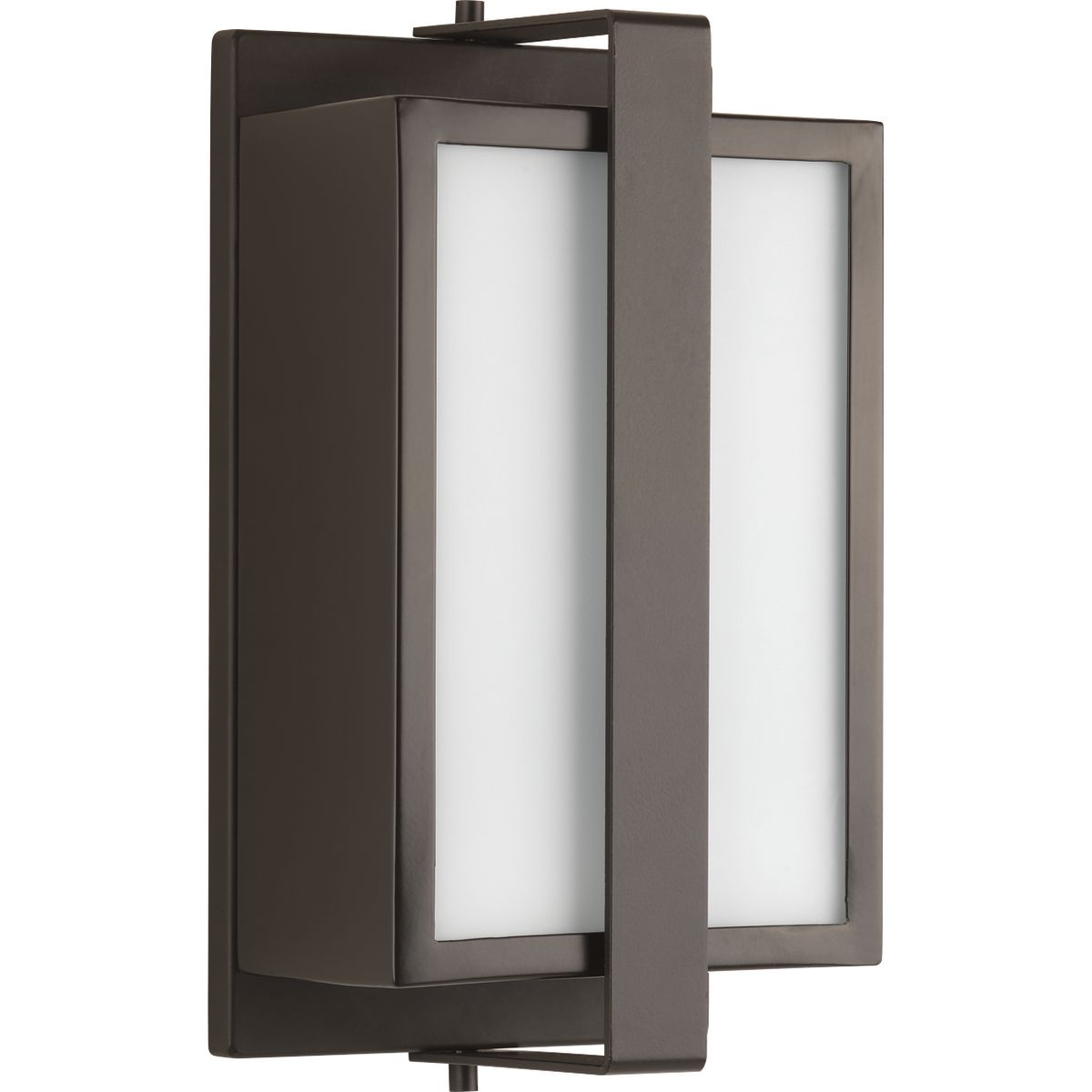 PROGRESS LIGHTING P560045-129 Architectural Bronze Diverge Collection One-Light Small Wall Lantern