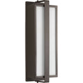 PROGRESS LIGHTING P560046-129 Architectural Bronze Diverge Collection Two-Light Medium Wall Lantern