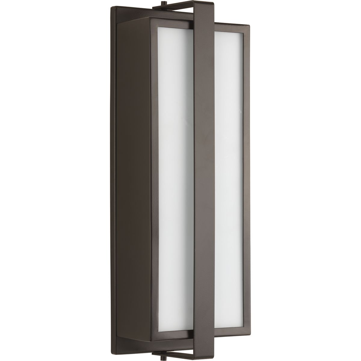PROGRESS LIGHTING P560046-129 Architectural Bronze Diverge Collection Two-Light Medium Wall Lantern