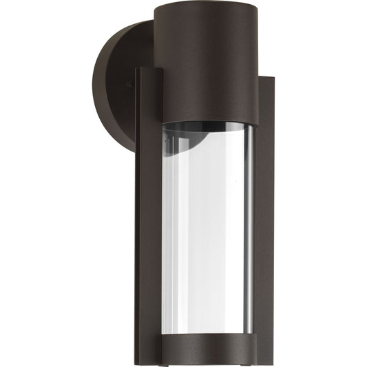PROGRESS LIGHTING P560051-020-30 Antique Bronze Z-1030 Collection 5" One-Light LED Antique Bronze Small Modern Wall Lantern