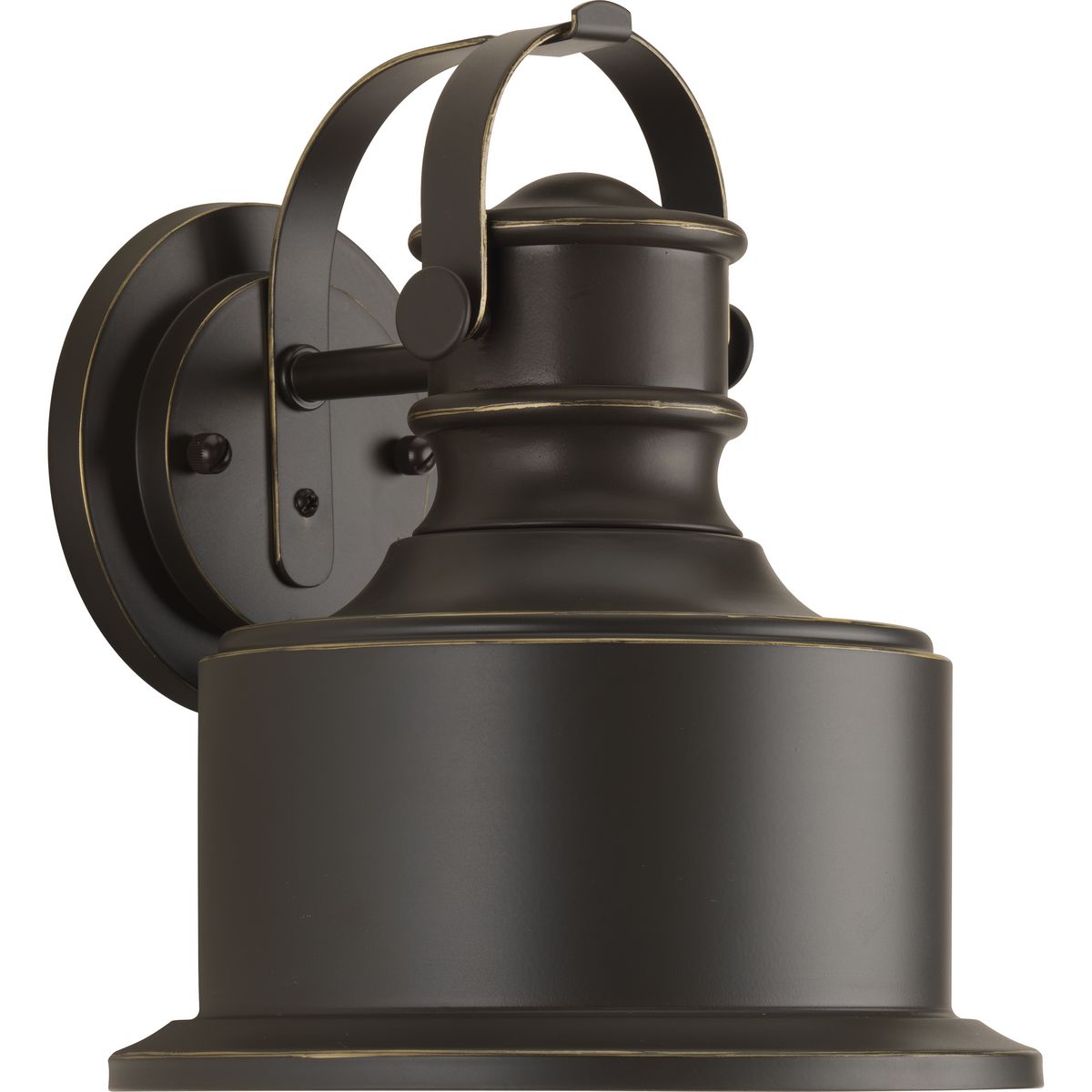 PROGRESS LIGHTING P560052-020-30 Antique Bronze Callahan Collection One-Light LED Small Wall Lantern