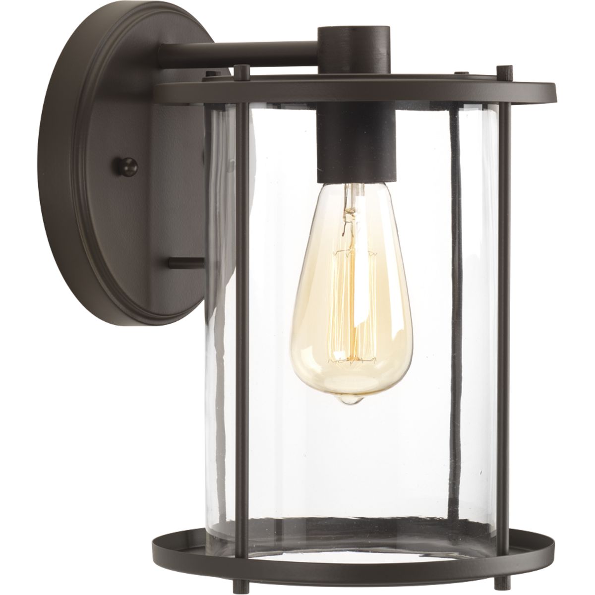 PROGRESS LIGHTING P560058-020 Antique Bronze Gunther Wall Large Lantern