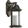PROGRESS LIGHTING P560068-020-30 Antique Bronze Whitacre Collection Small Wall Lantern