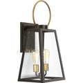 PROGRESS LIGHTING P560079-020 Antique Bronze Barnett Collection Wall Large Lantern