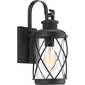 PROGRESS LIGHTING P560080-031 Textured Black Hollingsworth Small Wall Lantern