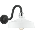 PROGRESS LIGHTING P560091-030 White Cedar Springs Collection White One-Light Extra Large Wall Lantern