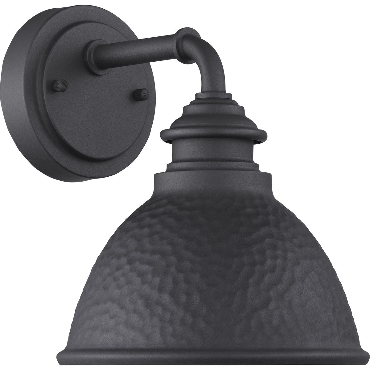 PROGRESS LIGHTING P560097-031 Textured Black Englewood Collection One-Light Small Wall Lantern