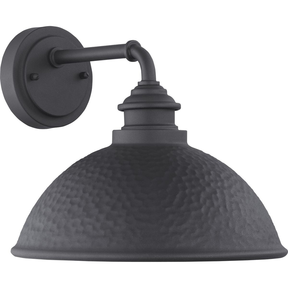 PROGRESS LIGHTING P560098-031 Textured Black Englewood Collection One-Light Medium Wall Lantern