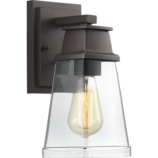 PROGRESS LIGHTING P560099-129 Architectural Bronze Greene Ridge Collection One-Light Small Wall Lantern