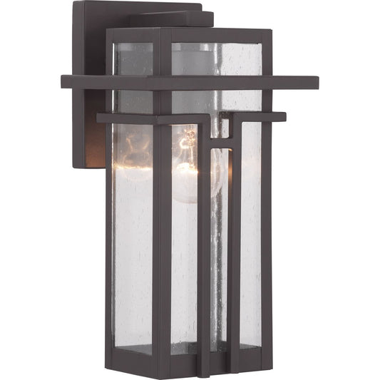 PROGRESS LIGHTING P560110-020 Antique Bronze Boxwood Collection One-Light Small Wall Lantern