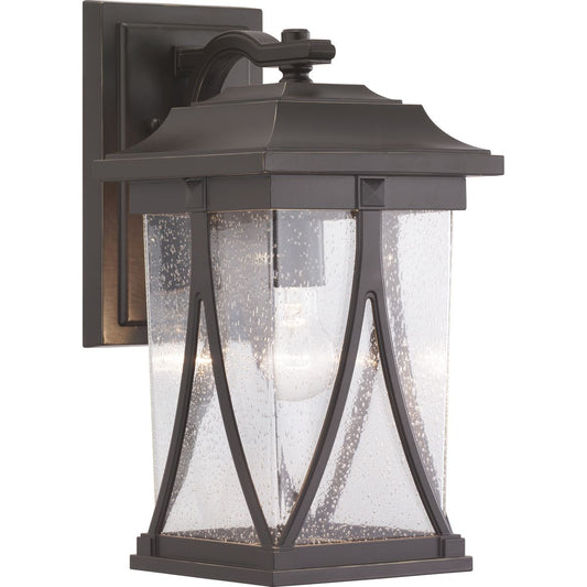 PROGRESS LIGHTING P560114-020 Antique Bronze Abbott Collection One-Light Medium Wall Lantern