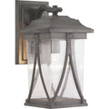 PROGRESS LIGHTING P560114-103 Antique Pewter Abbott Collection One-Light Medium Wall Lantern