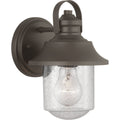 PROGRESS LIGHTING P560119-129 Architectural Bronze Weldon Collection One-Light Small Wall Lantern