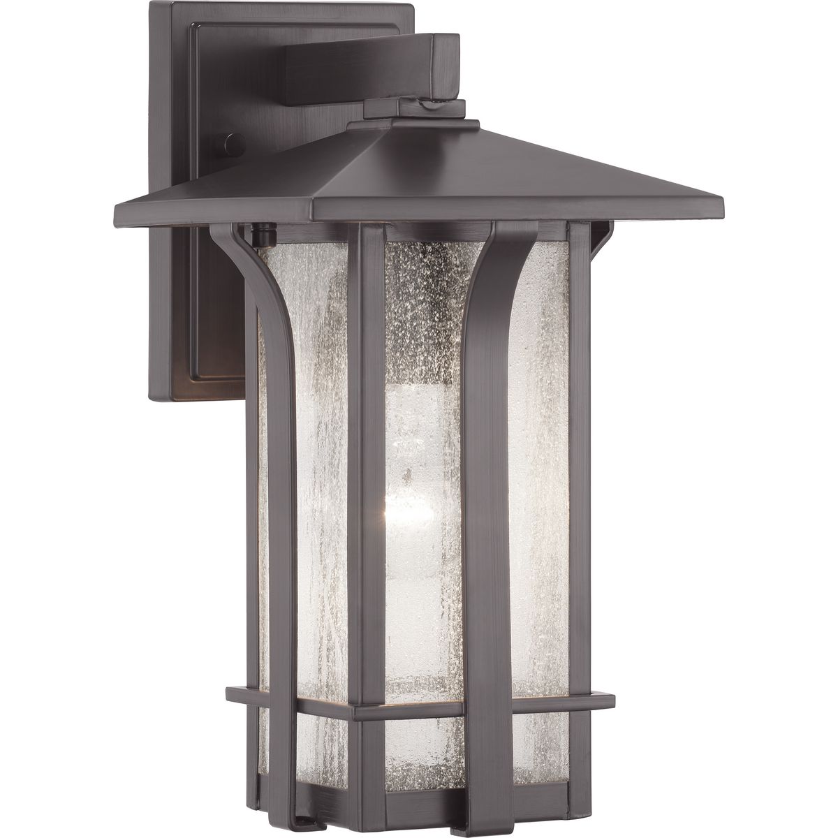 PROGRESS LIGHTING P560124-020 Antique Bronze Cullman One-Light Small Wall Lantern