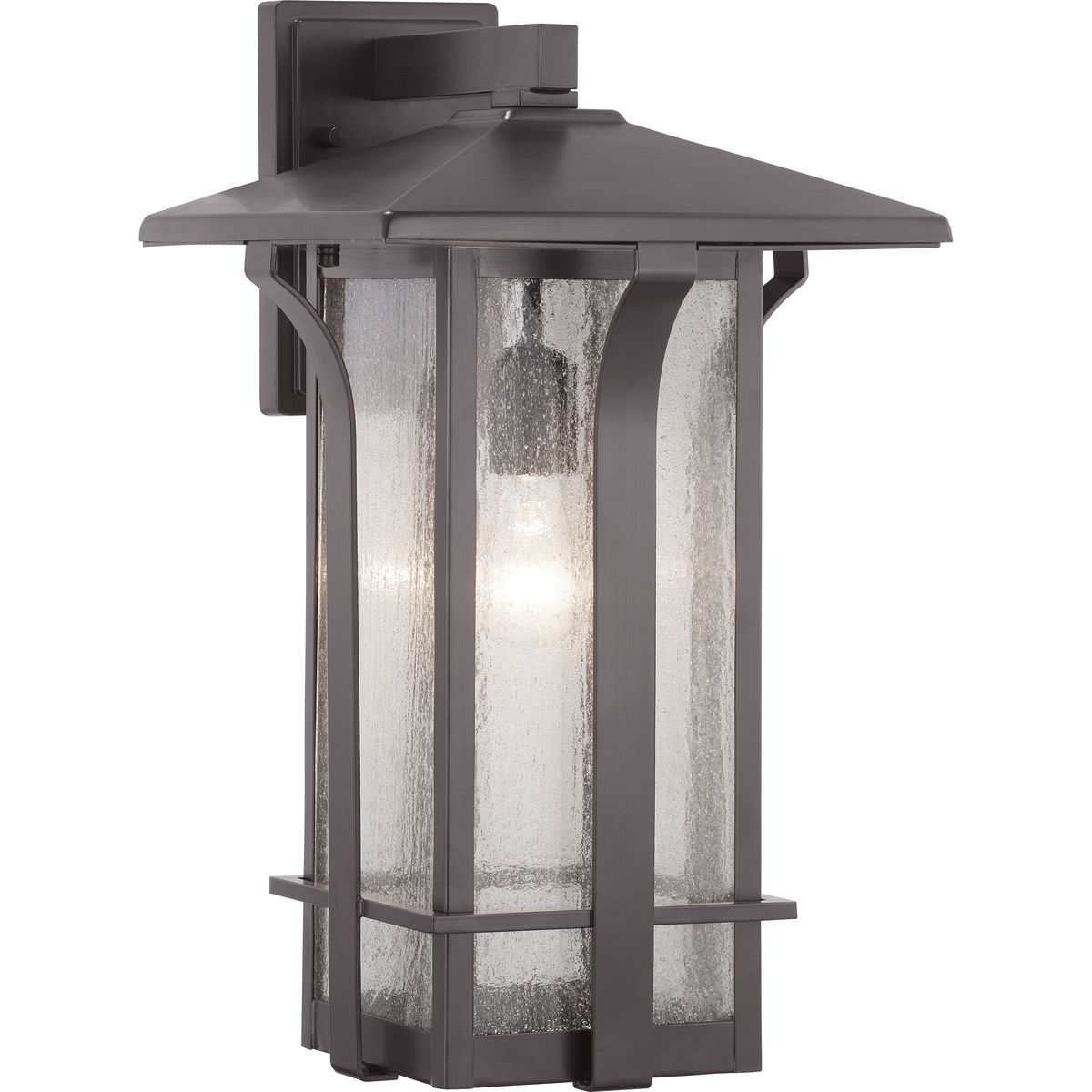 PROGRESS LIGHTING P560126-020 Antique Bronze Cullman Collection One-Light Large Wall Lantern