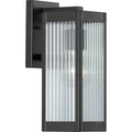 PROGRESS LIGHTING P560129-031 Matte Black Felton Collection Black One-Light Small Wall Lantern