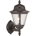 PROGRESS LIGHTING P560134-020 Antique Bronze Westport Collection One-Light Small Wall Lantern