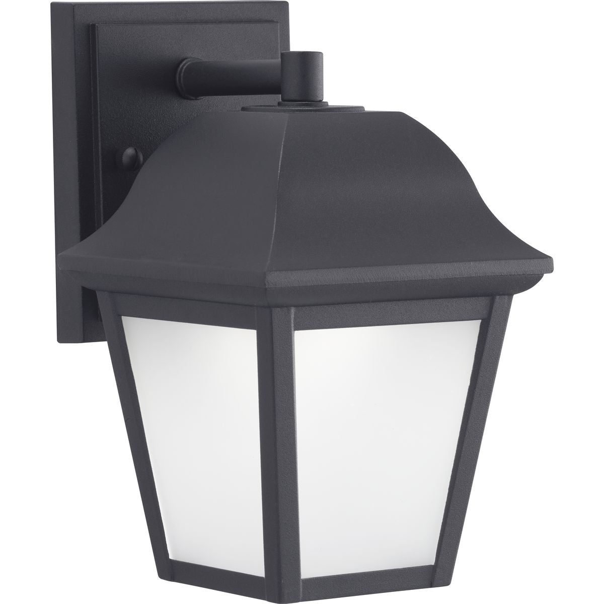 PROGRESS LIGHTING P560136-031-30 Textured Black One-Light LED Small Wall Lantern