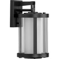 PROGRESS LIGHTING P560148-031 Matte Black Irondale Collection Black One-Light Small Wall Lantern