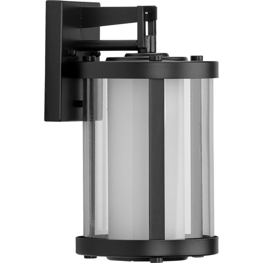 PROGRESS LIGHTING P560148-031 Matte Black Irondale Collection Black One-Light Small Wall Lantern
