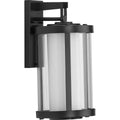 PROGRESS LIGHTING P560149-031 Matte Black Irondale Collection Black One-Light Medium Wall Lantern