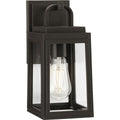 PROGRESS LIGHTING P560174-020 Antique Bronze Grandbury Collection One-Light Transitional Antique Bronze Outdoor Wall Lantern with DURASHIELD
