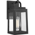 PROGRESS LIGHTING P560174-031 Textured Black Grandbury Collection One-Light Small Wall Lantern with DURASHIELD