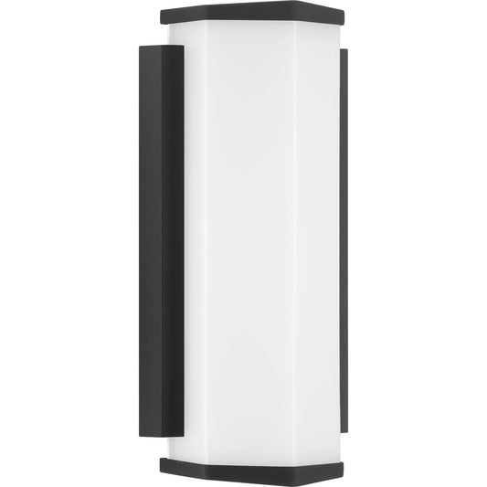 PROGRESS LIGHTING P560208-031-30 Textured Black Z-1070 LED Collection Black One-Light Small LED Outdoor Sconce