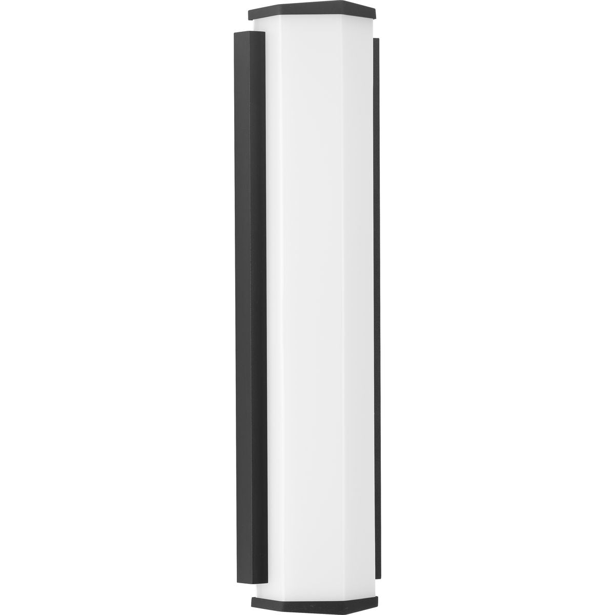 PROGRESS LIGHTING P560209-031-30 Textured Black Z-1070 LED Collection Black Two-Light Large LED Outdoor Sconce