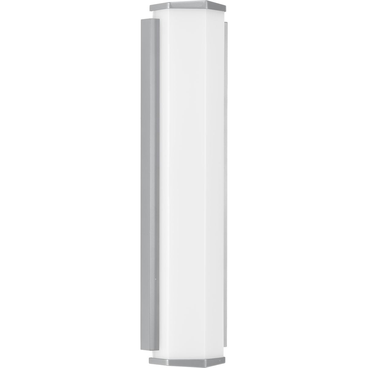 PROGRESS LIGHTING P560209-082-30 Metallic Gray Z-1070 LED Collection Metallic Gray Two-Light Large LED Outdoor Sconce